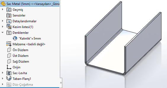 Sw Sac Levha Kalınlıgı