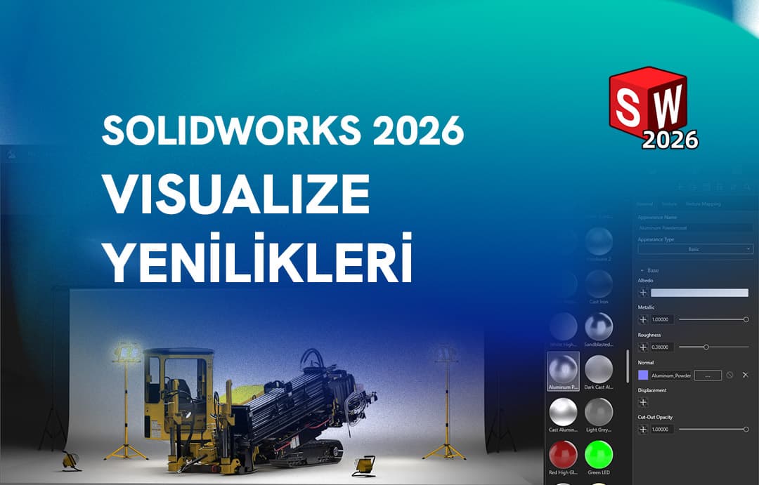 Solidworks Visualize Yenilikleri