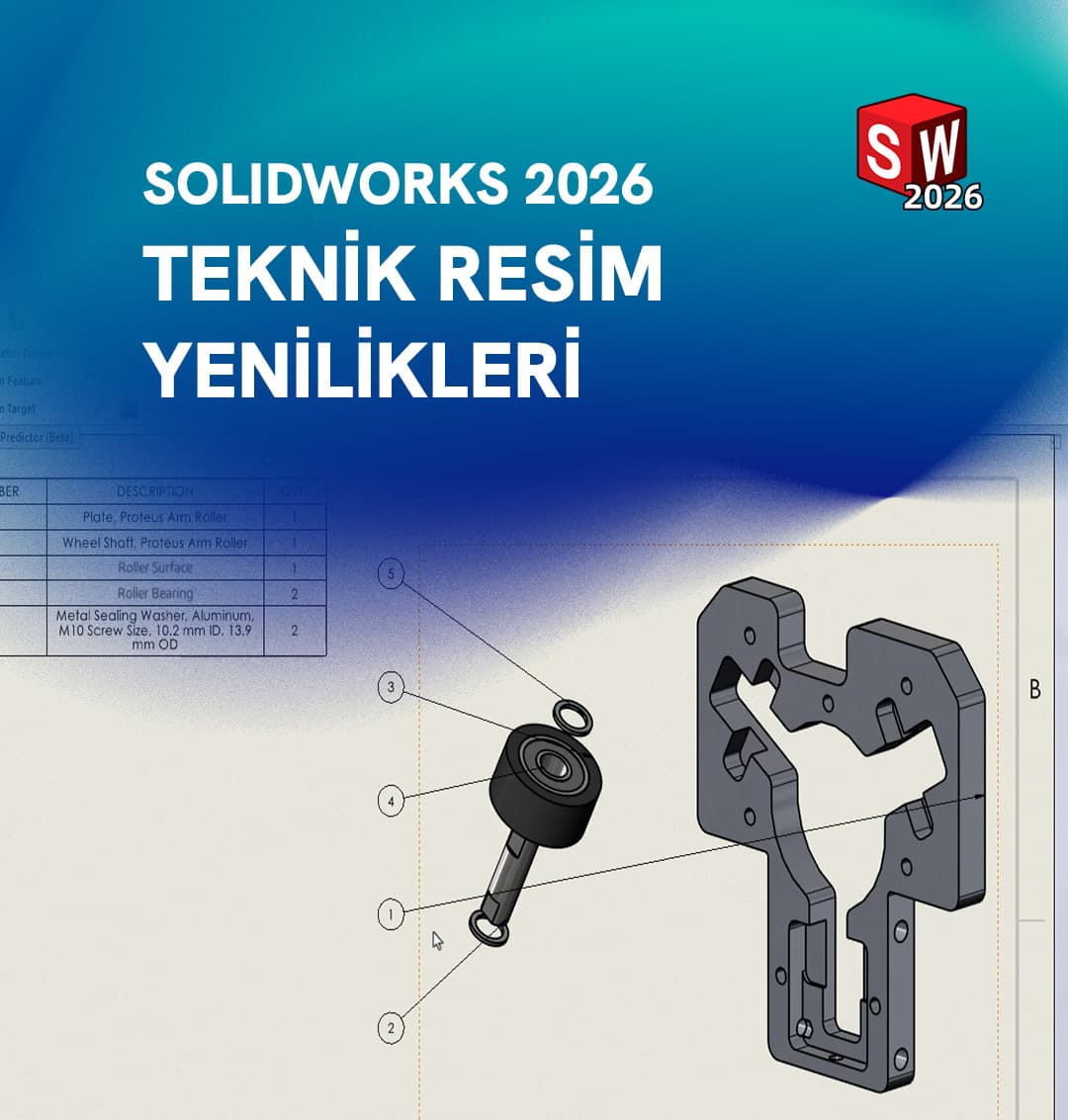 Solid Works Teknik Resim Yenilikleri