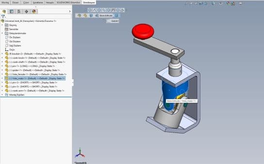Solidworks Kullanıcı Arayüzü