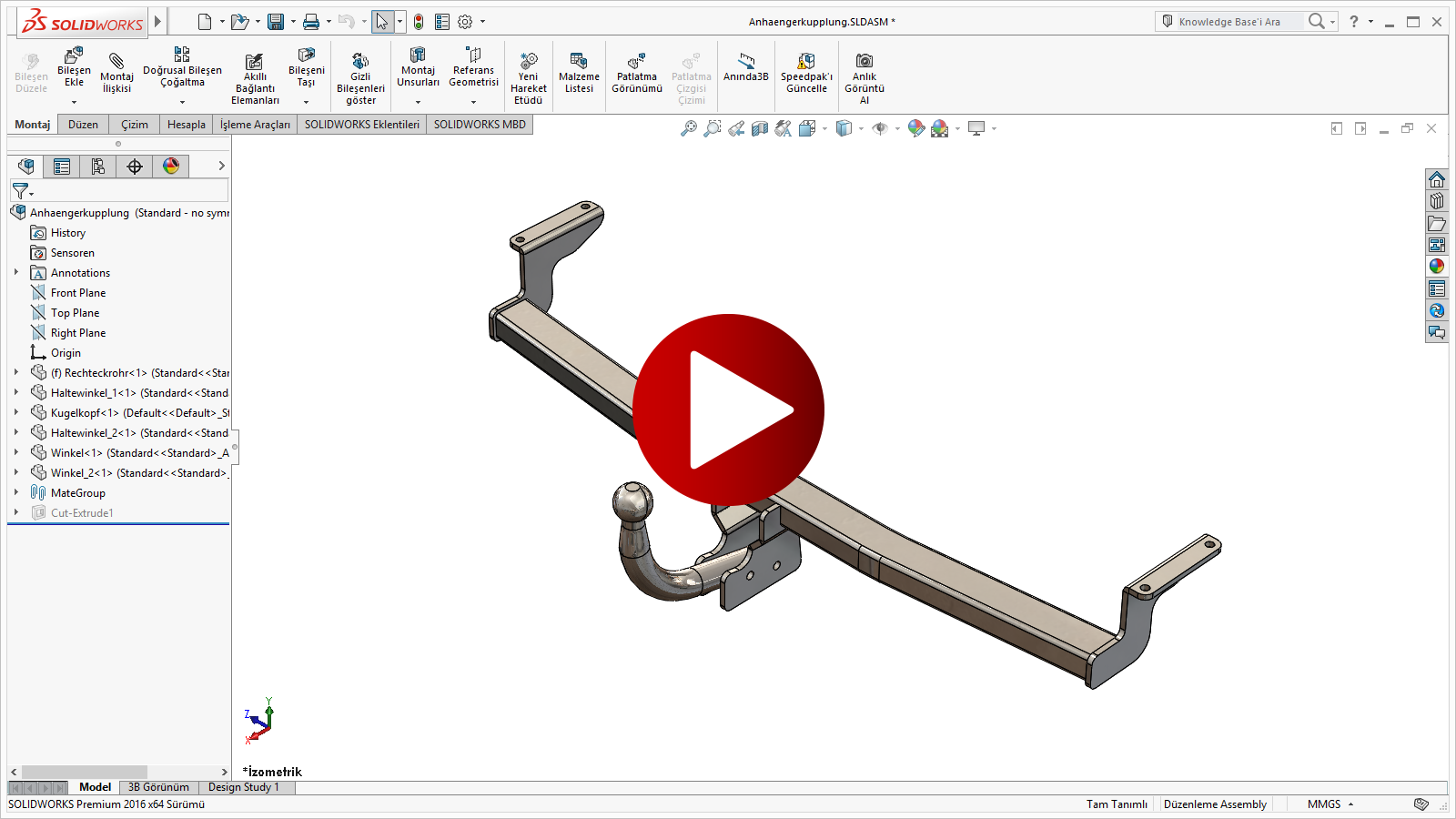 фурнитура для мебели solidworks